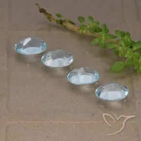 Shop natural 3.63ct スカイブルー トパーズ gems, 楕円形, from ブラジル at GemSelect. In stock, global shipping!