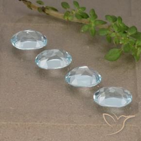 Shop natural 3.93ct スカイブルー トパーズ gems, 楕円形, from ブラジル at GemSelect. In stock, global shipping!