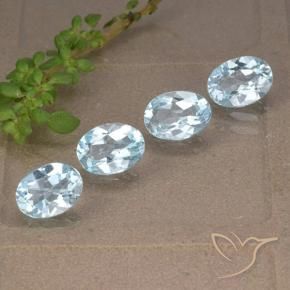 Shop natural 3.28ct スカイブルー トパーズ gems, 楕円形, from ブラジル at GemSelect. In stock, global shipping!