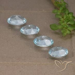 Shop natural 3.28ct スカイブルー トパーズ gems, 楕円形, from ブラジル at GemSelect. In stock, global shipping!