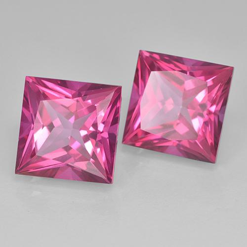 自然派の商品を探す 12.88ct 濃いマゼンタ トパーズ 宝石, 四角形, ブラジル からGemSelectで. 在庫あり、世界各国へ発送!