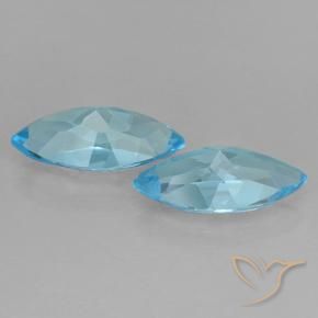 Shop natural 7.58ct スイスブルー トパーズ gems, マーキーズ, from ブラジル at GemSelect. In stock, global shipping!