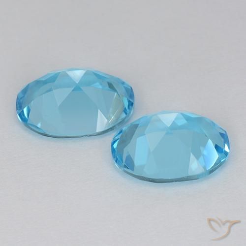 Shop natural 4.16ct スイスブルー トパーズ gems, 楕円形, from ブラジル at GemSelect. In stock, global shipping!