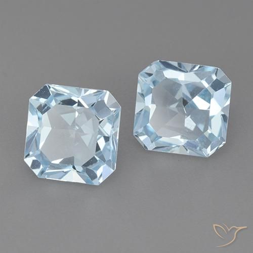 Shop natural 5.97ct スカイブルー トパーズ gems, 八角形 / エメラルドカット, from カンボジア at GemSelect. In stock, global shipping!