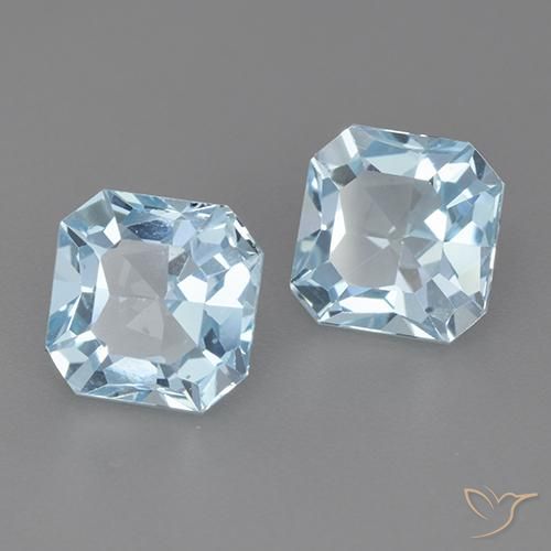 Shop natural 6.60ct スイスブルー トパーズ gems, 八角形 / エメラルドカット, from カンボジア at GemSelect. In stock, global shipping!