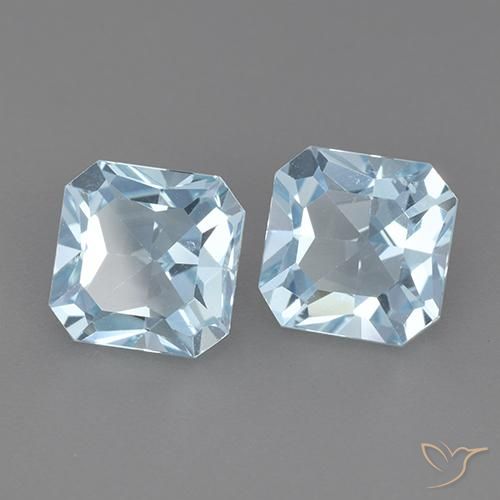 Shop natural 6.06ct スイスブルー トパーズ gems, 八角形 / エメラルドカット, from カンボジア at GemSelect. In stock, global shipping!