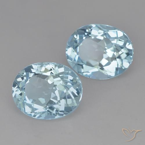 Shop natural 6.84ct スカイブルー トパーズ gems, 楕円形, from ブラジル at GemSelect. In stock, global shipping!