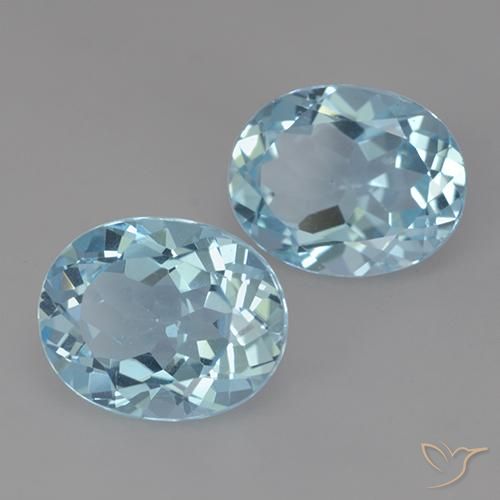 Shop natural 6.56ct スカイブルー トパーズ gems, 楕円形, from ブラジル at GemSelect. In stock, global shipping!