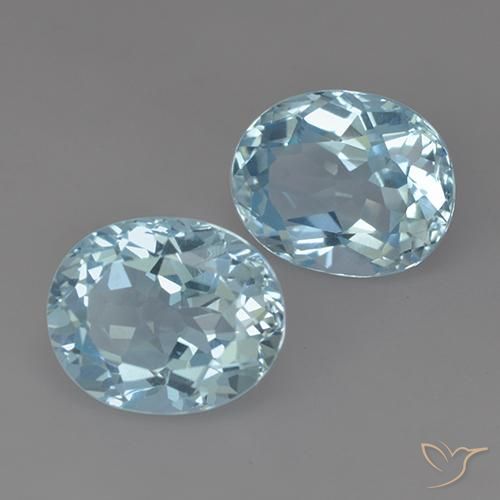Shop natural 6.67ct スカイブルー トパーズ gems, 楕円形, from ブラジル at GemSelect. In stock, global shipping!