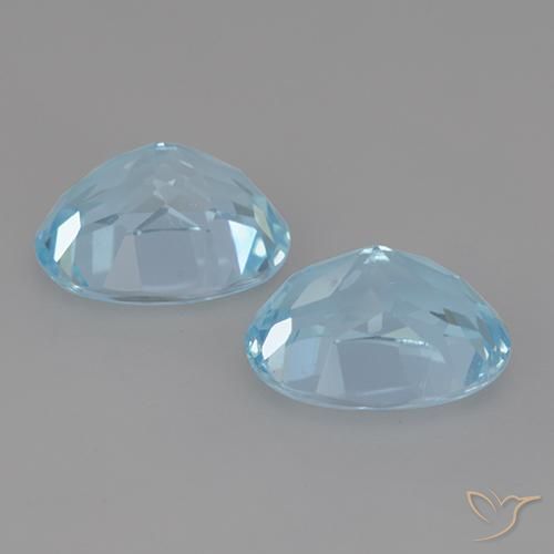 Shop natural 6.89ct スカイブルー トパーズ gems, 楕円形, from ブラジル at GemSelect. In stock, global shipping!