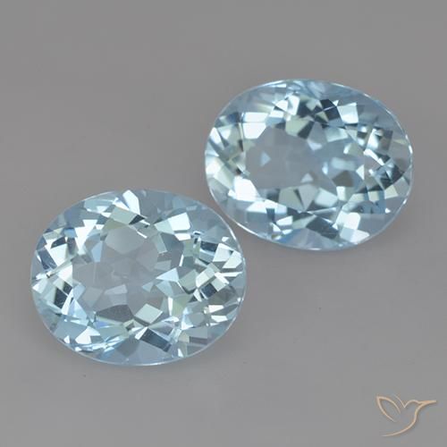 Shop natural 7.13ct スカイブルー トパーズ gems, 楕円形, from ブラジル at GemSelect. In stock, global shipping!