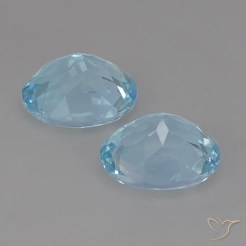 Shop natural 7.13ct スカイブルー トパーズ gems, 楕円形, from ブラジル at GemSelect. In stock, global shipping!