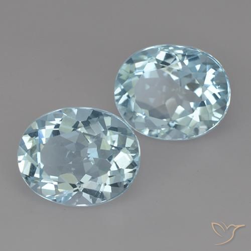 Shop natural 6.99ct スカイブルー トパーズ gems, 楕円形, from ブラジル at GemSelect. In stock, global shipping!