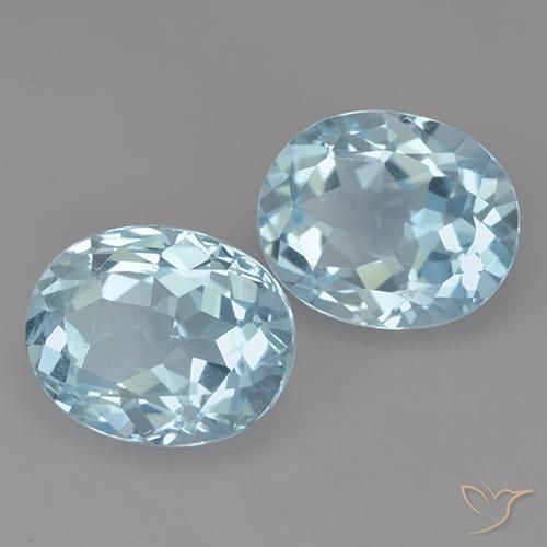 Shop natural 6.64ct スカイブルー トパーズ gems, 楕円形, from ブラジル at GemSelect. In stock, global shipping!