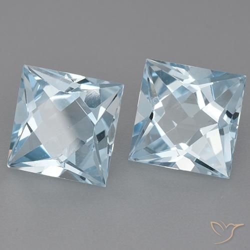 Shop natural 6.22ct スカイブルー トパーズ gems, 四角形, from ブラジル at GemSelect. In stock, global shipping!