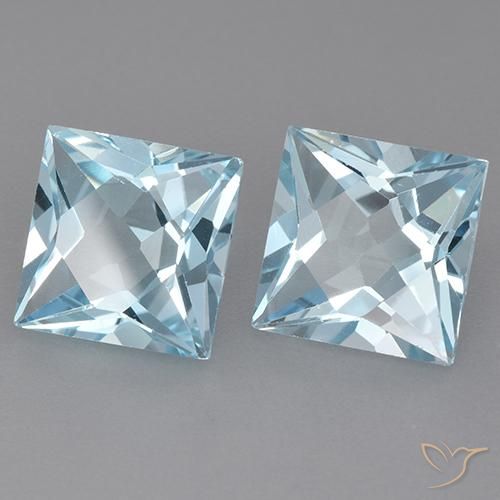 Shop natural 5.92ct スカイブルー トパーズ gems, 四角形, from ブラジル at GemSelect. In stock, global shipping!
