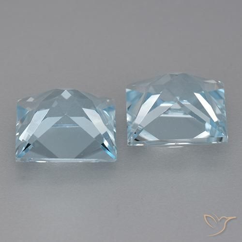Shop natural 6.29ct スカイブルー トパーズ gems, 四角形, from ブラジル at GemSelect. In stock, global shipping!