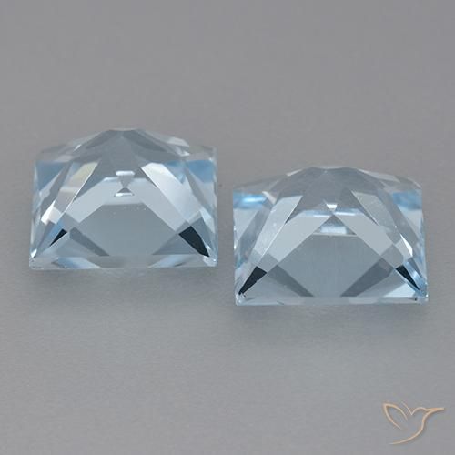 Shop natural 6.11ct スカイブルー トパーズ gems, 四角形, from ブラジル at GemSelect. In stock, global shipping!