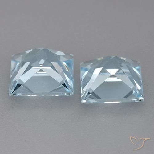 Shop natural 6.20ct スカイブルー トパーズ gems, 四角形, from ブラジル at GemSelect. In stock, global shipping!