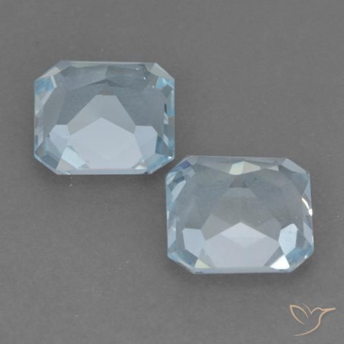 Shop natural 5.52ct スカイブルー トパーズ gems, 八角形 / エメラルドカット, from ブラジル at GemSelect. In stock, global shipping!