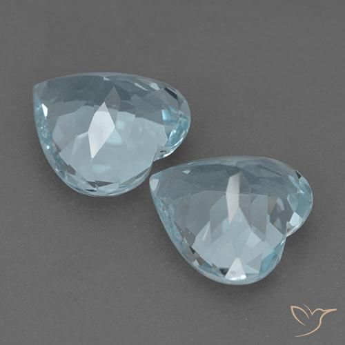 Shop natural 8.04ct スカイブルー トパーズ gems, 心臓, from カンボジア at GemSelect. In stock, global shipping!