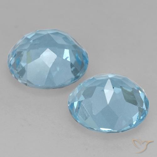 Shop natural 4.63ct スカイブルー トパーズ gems, ラウンド, from ブラジル at GemSelect. In stock, global shipping!