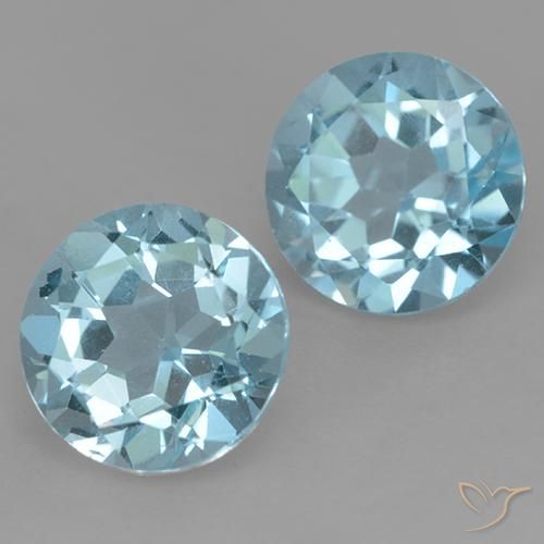 Shop natural 4.98ct スイスブルー トパーズ gems, ラウンド, from ブラジル at GemSelect. In stock, global shipping!