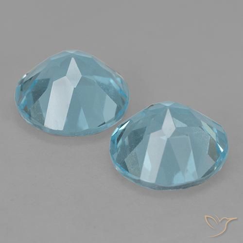 Shop natural 4.98ct スイスブルー トパーズ gems, ラウンド, from ブラジル at GemSelect. In stock, global shipping!