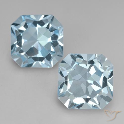 Shop natural 8.78ct スカイブルー トパーズ gems, 八角形 / エメラルドカット, from ブラジル at GemSelect. In stock, global shipping!