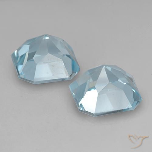 Shop natural 8.78ct スカイブルー トパーズ gems, 八角形 / エメラルドカット, from ブラジル at GemSelect. In stock, global shipping!