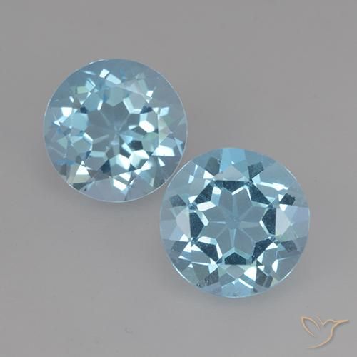 Shop natural 4.75ct スカイブルー トパーズ gems, ラウンド, from ブラジル at GemSelect. In stock, global shipping!