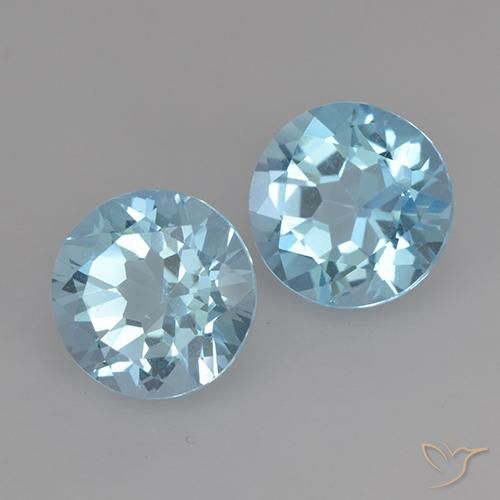 Shop natural 4.75ct スカイブルー トパーズ gems, ラウンド, from ブラジル at GemSelect. In stock, global shipping!