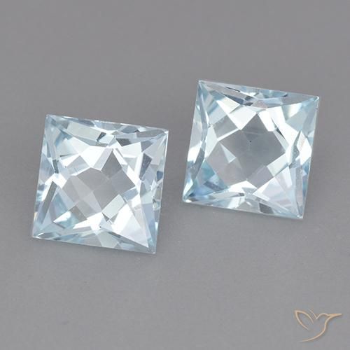 Shop natural 4.18ct スカイブルー トパーズ gems, 四角形, from ブラジル at GemSelect. In stock, global shipping!