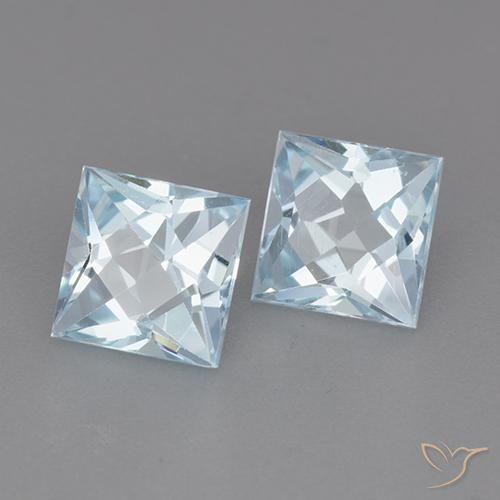 Shop natural 3.98ct スカイブルー トパーズ gems, 四角形, from ブラジル at GemSelect. In stock, global shipping!