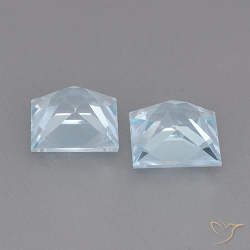 Shop natural 3.98ct スカイブルー トパーズ gems, 四角形, from ブラジル at GemSelect. In stock, global shipping!