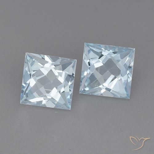 Shop natural 4.16ct スカイブルー トパーズ gems, 四角形, from ブラジル at GemSelect. In stock, global shipping!