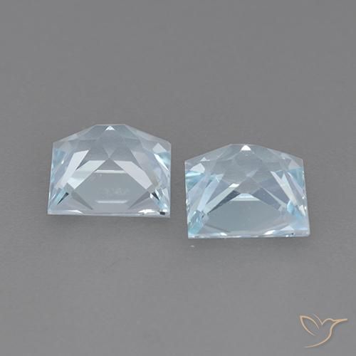 Shop natural 4.16ct スカイブルー トパーズ gems, 四角形, from ブラジル at GemSelect. In stock, global shipping!