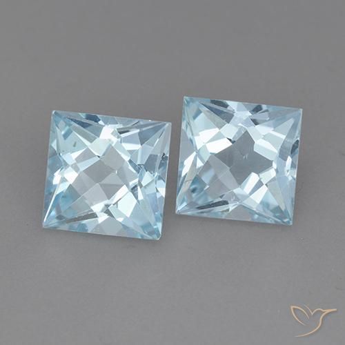 自然派の商品を探す 4.44ct スカイブルー トパーズ 宝石, 四角形, ブラジル からGemSelectで. 在庫あり、世界各国へ発送!