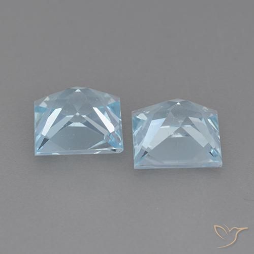 自然派の商品を探す 4.44ct スカイブルー トパーズ 宝石, 四角形, ブラジル からGemSelectで. 在庫あり、世界各国へ発送!