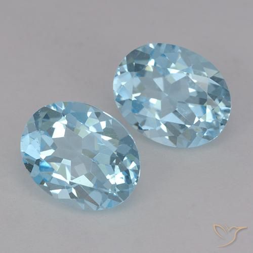 Shop natural 4.73ct スカイブルー トパーズ gems, 楕円形, from ブラジル at GemSelect. In stock, global shipping!