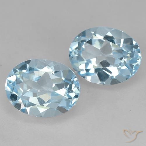 Shop natural 5.00ct スカイブルー トパーズ gems, 楕円形, from ブラジル at GemSelect. In stock, global shipping!