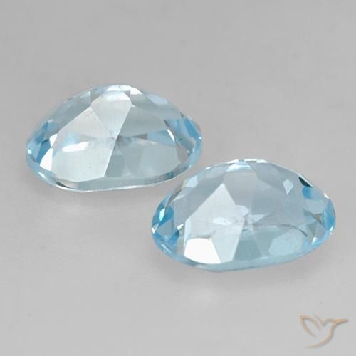 Shop natural 5.00ct スカイブルー トパーズ gems, 楕円形, from ブラジル at GemSelect. In stock, global shipping!