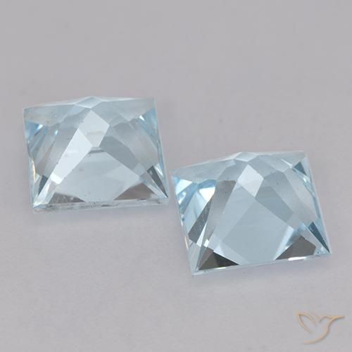 Shop natural 4.28ct スカイブルー トパーズ gems, 四角形, from ブラジル at GemSelect. In stock, global shipping!