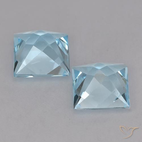 Shop natural 4.02ct スカイブルー トパーズ gems, 四角形, from ブラジル at GemSelect. In stock, global shipping!