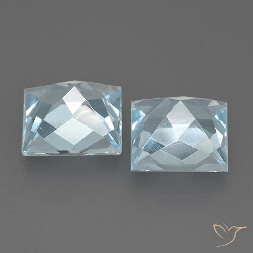 Shop natural 4.08ct スカイブルー トパーズ gems, 四角形, from ブラジル at GemSelect. In stock, global shipping!