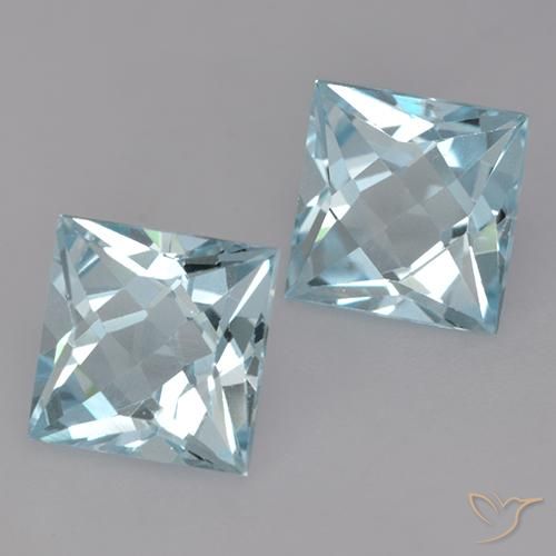 Shop natural 4.21ct スカイブルー トパーズ gems, 四角形, from ブラジル at GemSelect. In stock, global shipping!