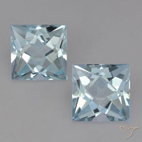 Shop natural 4.29ct スカイブルー トパーズ gems, 四角形, from ブラジル at GemSelect. In stock, global shipping!