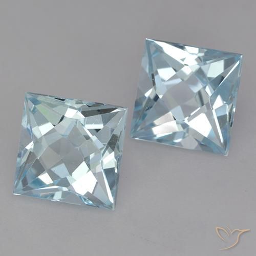 Shop natural 4.29ct スカイブルー トパーズ gems, 四角形, from ブラジル at GemSelect. In stock, global shipping!