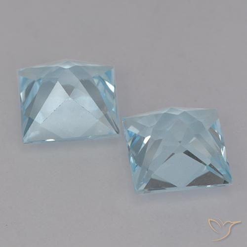 Shop natural 4.29ct スカイブルー トパーズ gems, 四角形, from ブラジル at GemSelect. In stock, global shipping!