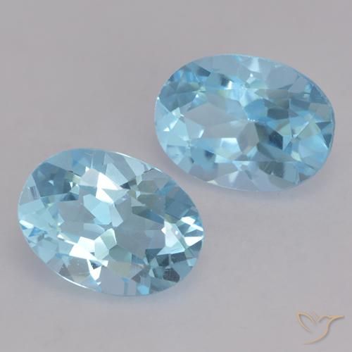 Shop natural 2.21ct スカイブルー トパーズ gems, 楕円形, from ブラジル at GemSelect. In stock, global shipping!